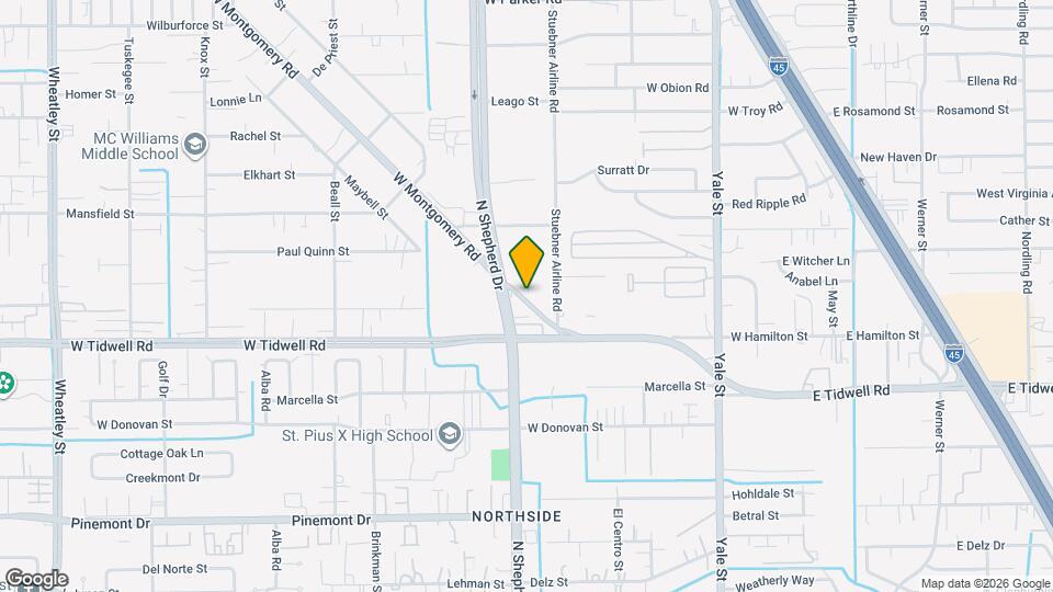 5622 W Montgomery Rd Map and Location Details