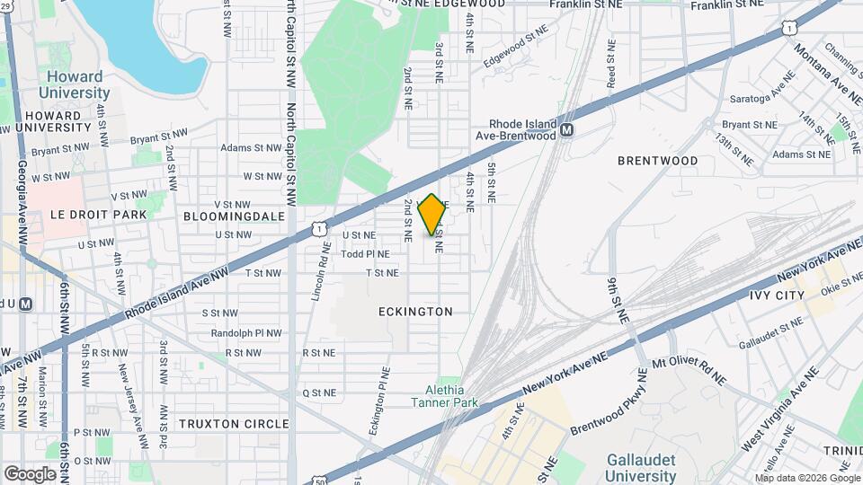 1932 3rd St NE Map and Location Details