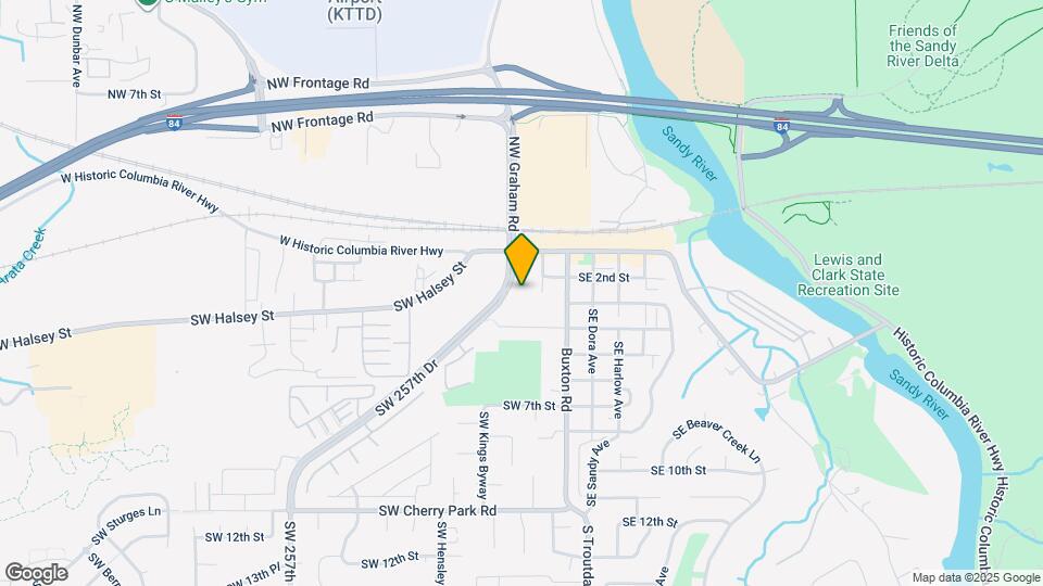 Troutdale Apartments Mapa y Detalles de la Ubicación
