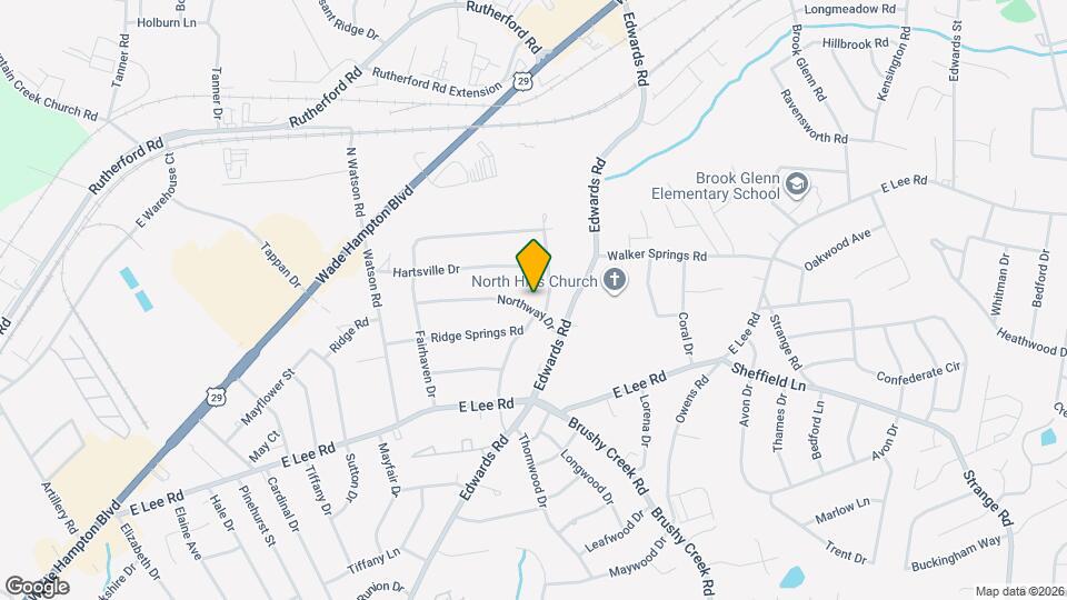 21 Northway Dr Map and Location Details
