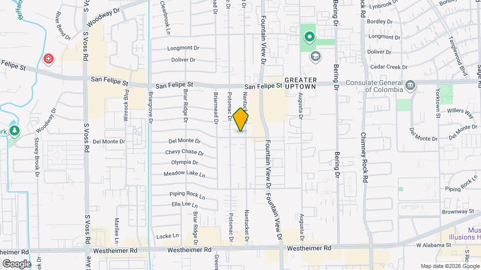 6008 Inwood Dr Map and Location Details