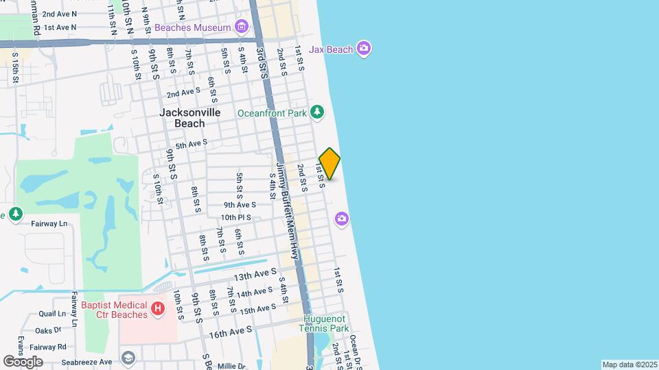 829 S 1ST St Map and Location Details