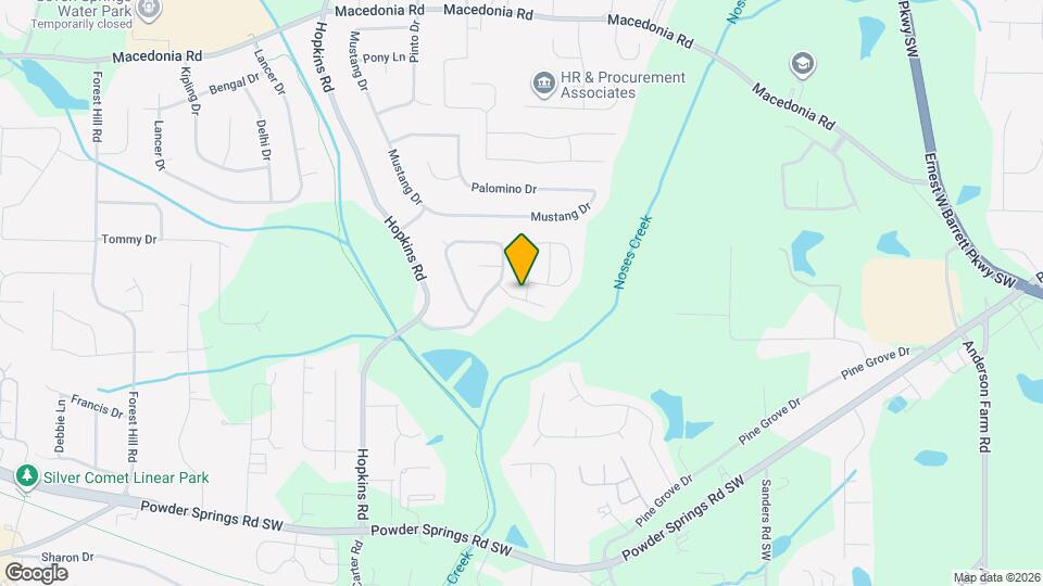 3505 Ten Oaks Cir Map and Location Details