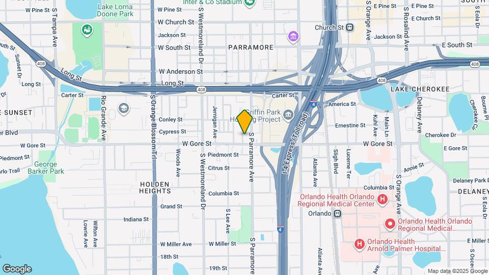 835 McFall Ave Mapa y Detalles de la Ubicación