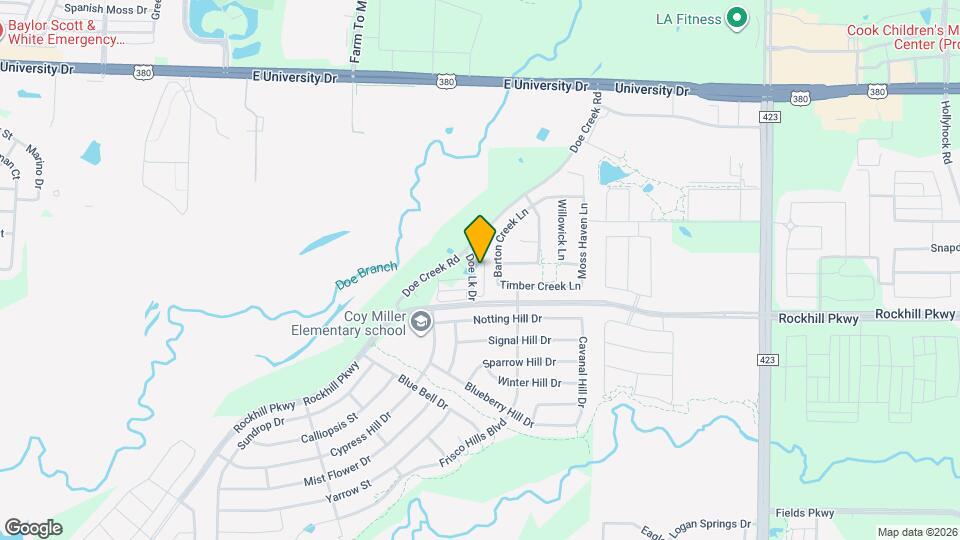 16154 Doe Lake Dr Map and Location Details