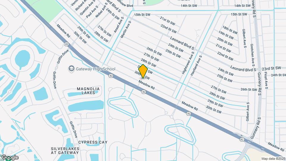 801 Meadow Rd Map and Location Details