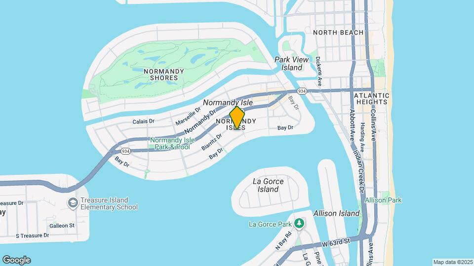 1325 Bay Dr Map and Location Details