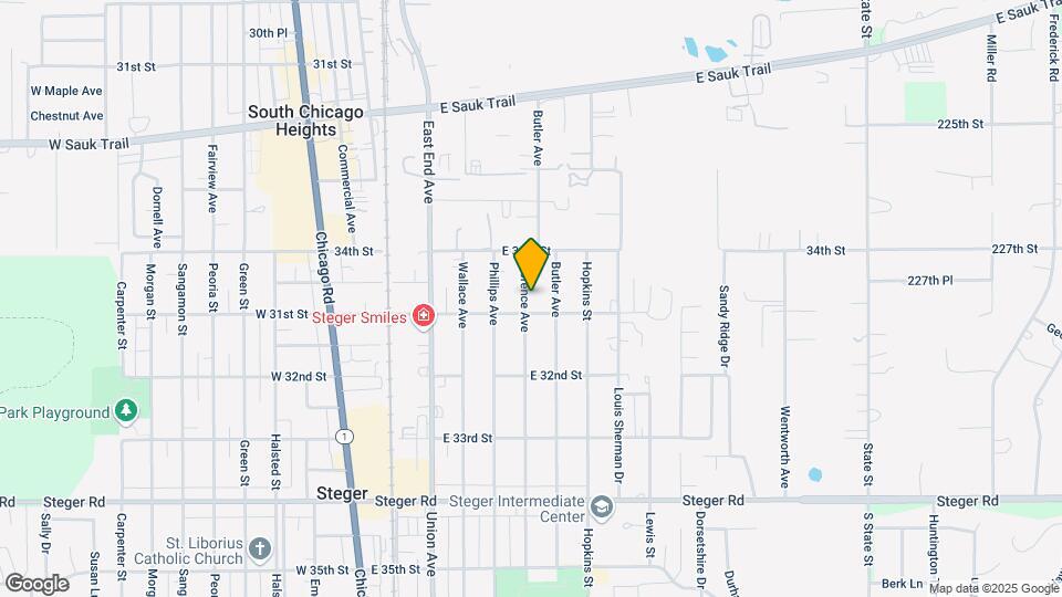 3037 Florence Ave Map and Location Details