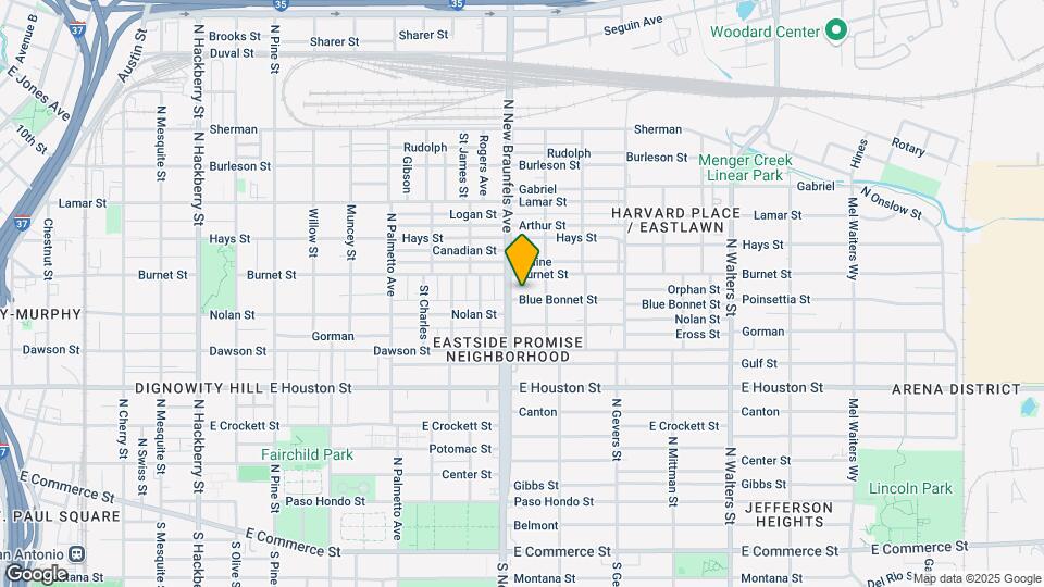 111 Blue Bonnet Blvd Map and Location Details