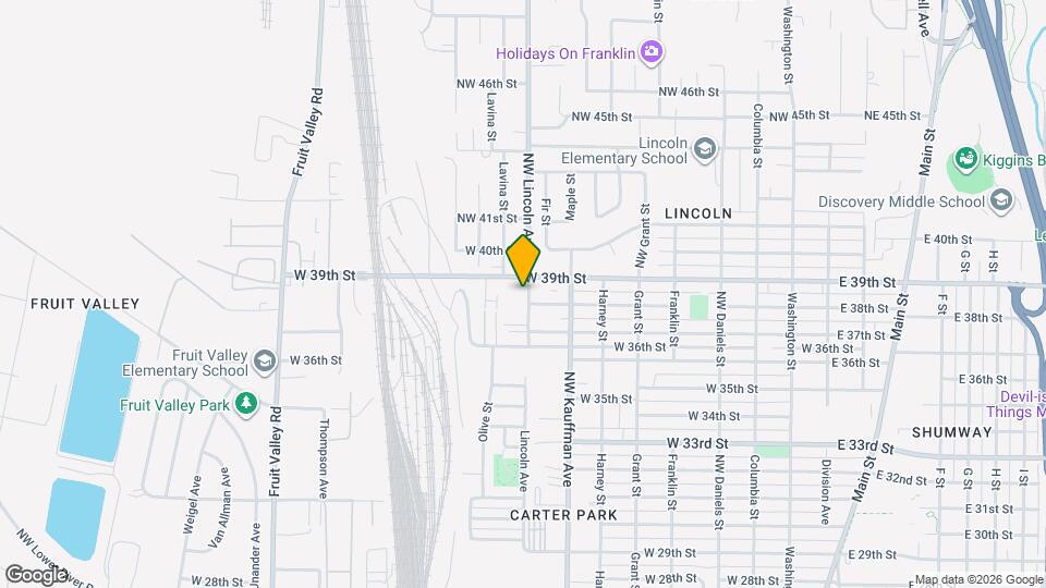 3802 Lincoln Ave Map and Location Details