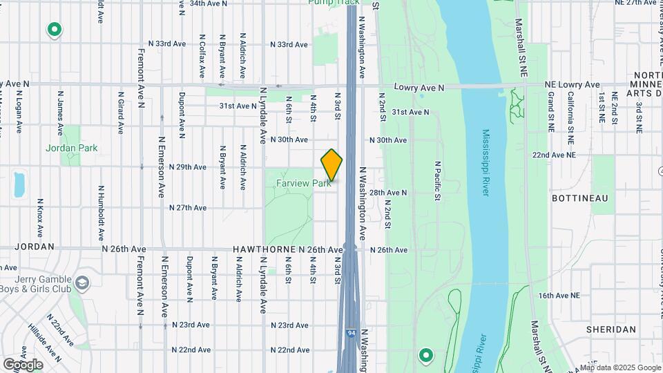 2807 N 3rd St Map and Location Details