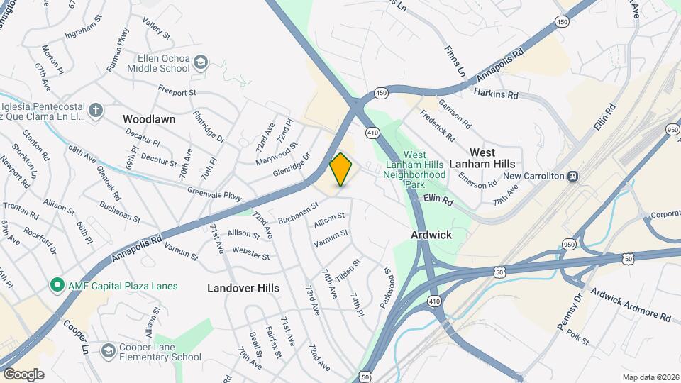 Chesapeake Landing Apartments Map and Location Details