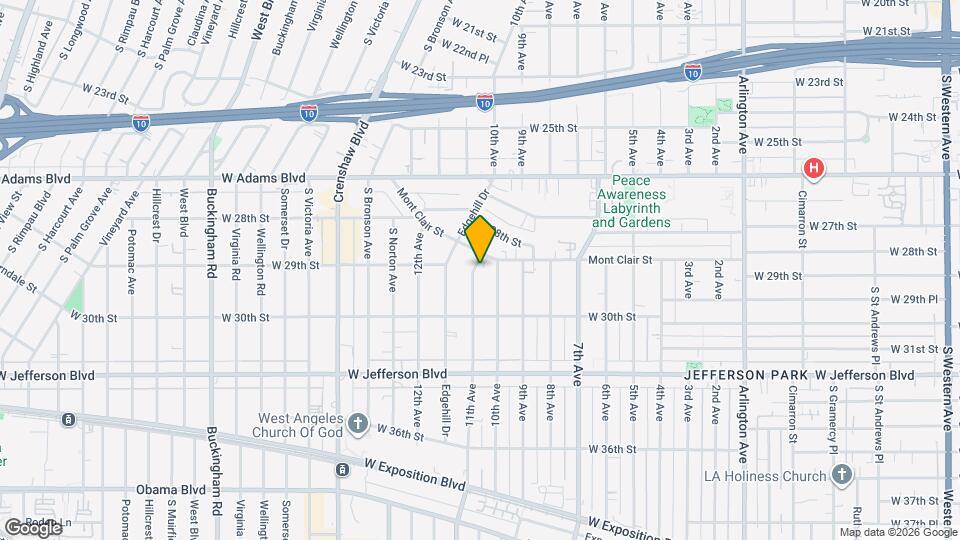 2918 11th Ave Map and Location Details