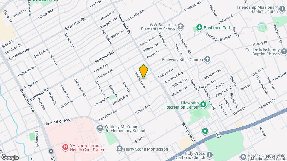 4306 Landrum Ave Map and Location Details