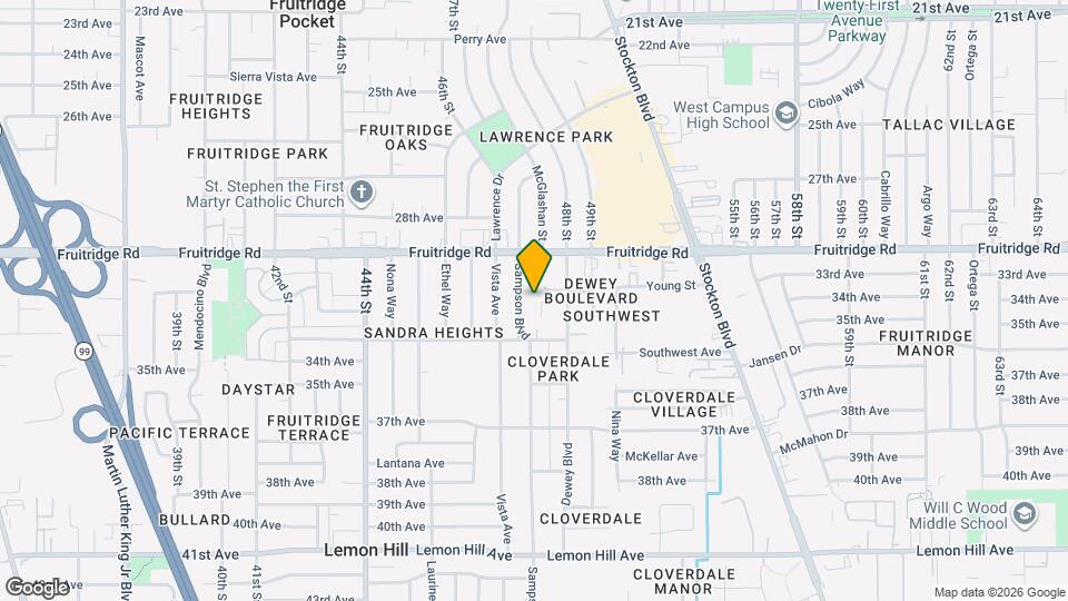 5726 Falconer Way Map and Location Details