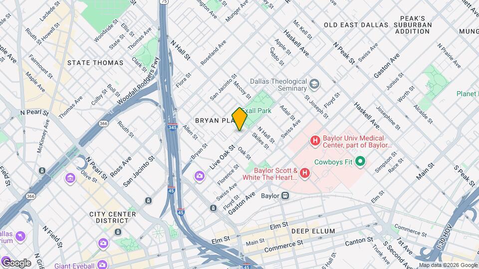 3028 Carmel St Map and Location Details