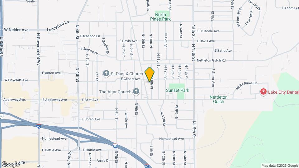 2711 N 10th Pl Map and Location Details