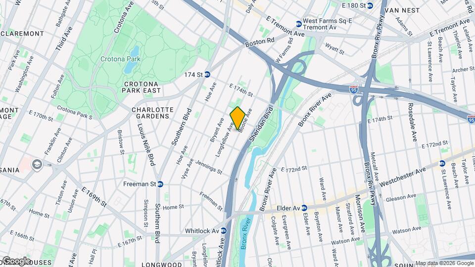 Boone Avenue Apartments Map and Location Details