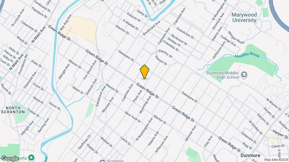 1625 Penn Ave Map and Location Details