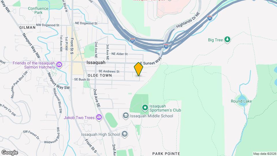 590 SE Bush St Map and Location Details