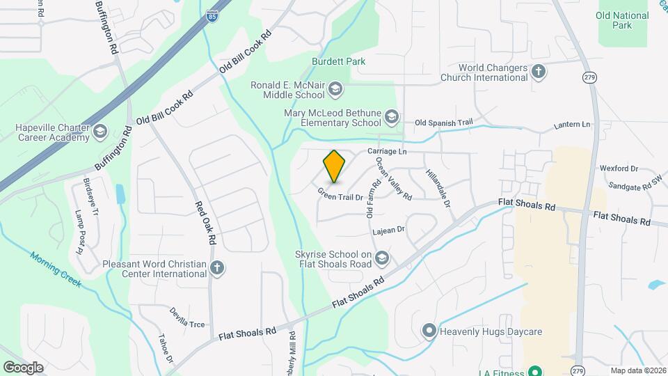 2930 Carriage Ln Map and Location Details