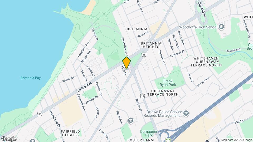 831 High St Map and Location Details