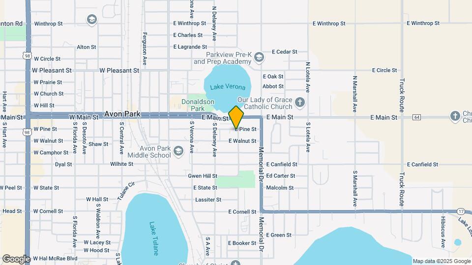 100 S Lake Verona Blvd Map and Location Details