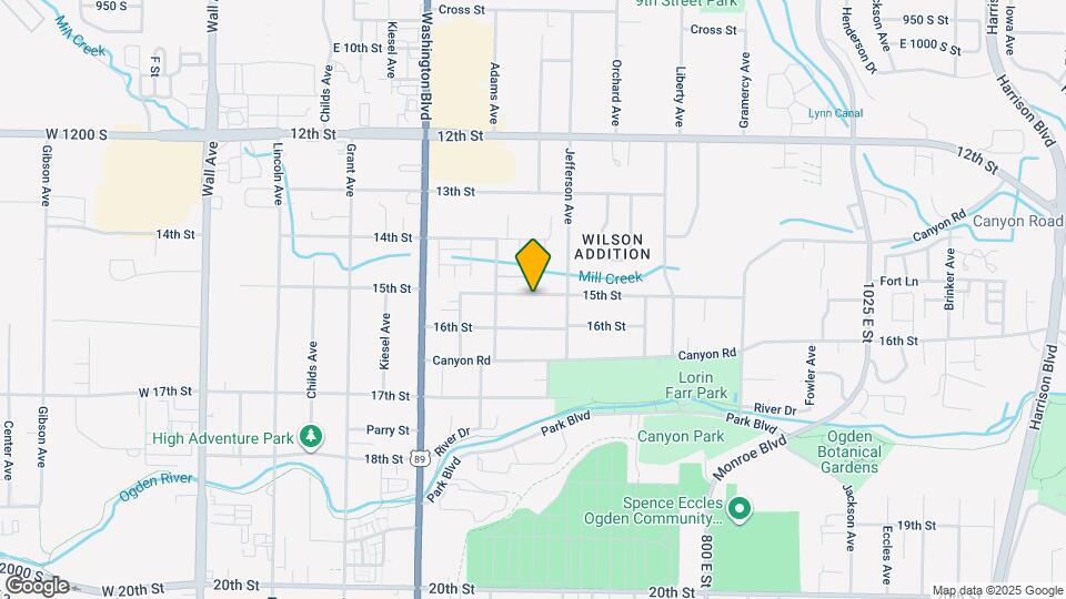 549 15th St Map and Location Details