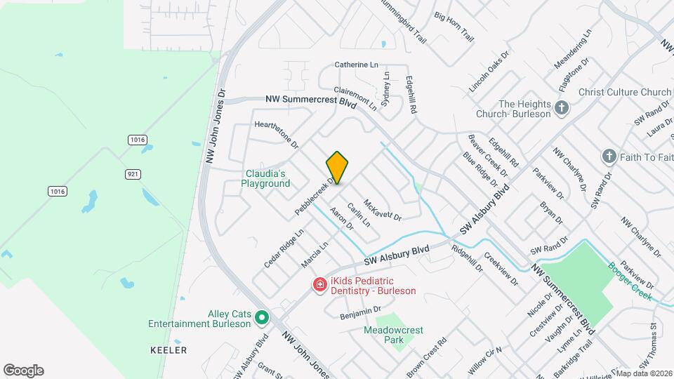 908 Cedar Ridge Ln Map and Location Details