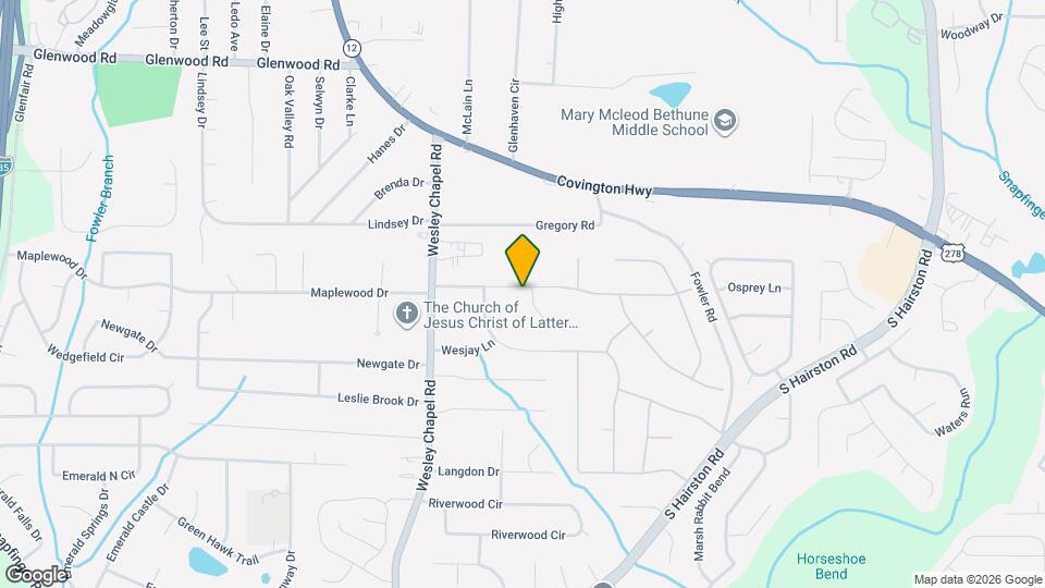 4379 John Wesley Dr Map and Location Details