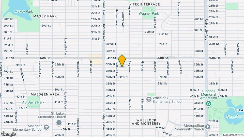 3212 36th St Map and Location Details