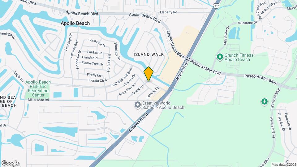 208 Flamingo Dr Map and Location Details