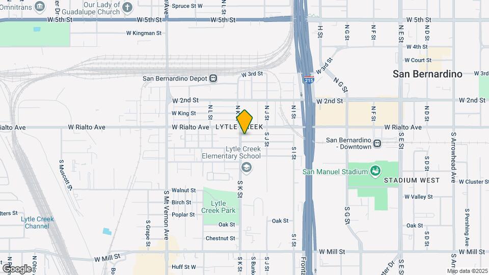 1088 Belleview St Map and Location Details
