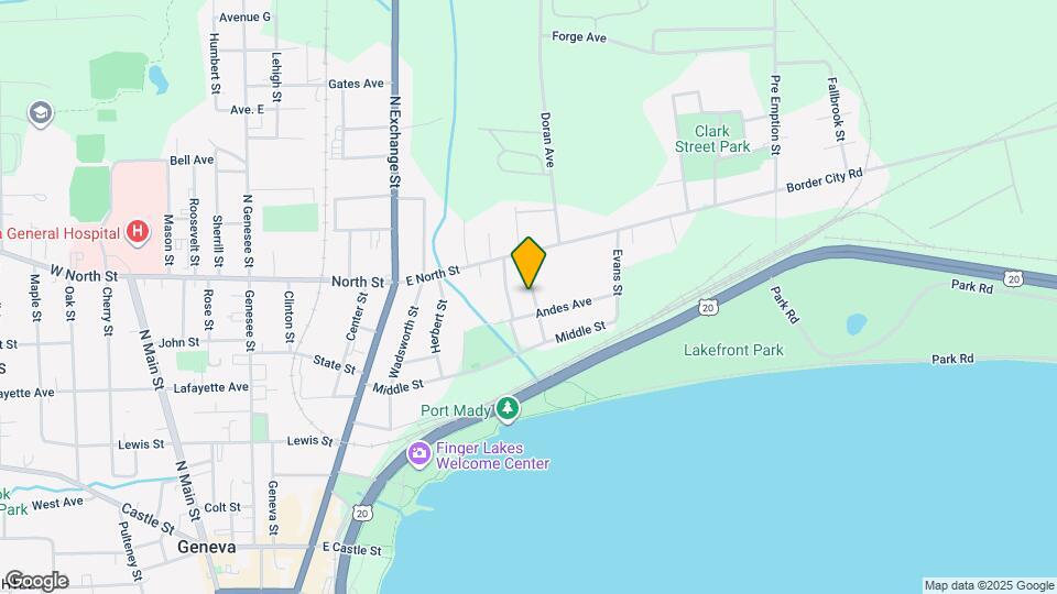 34 Hallenbeck Ave, Unit Bottom Apartment Map and Location Details