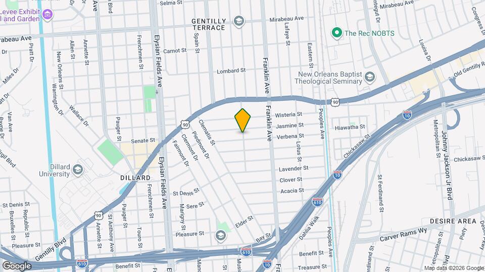 2483 Verbena St, Unit 2483 Map and Location Details