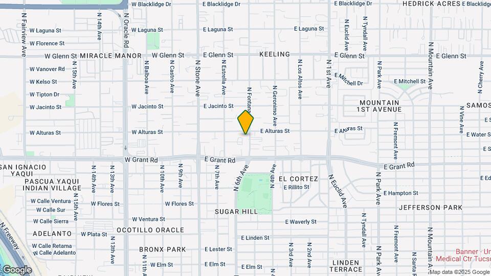 2439 N Fontana Map and Location Details