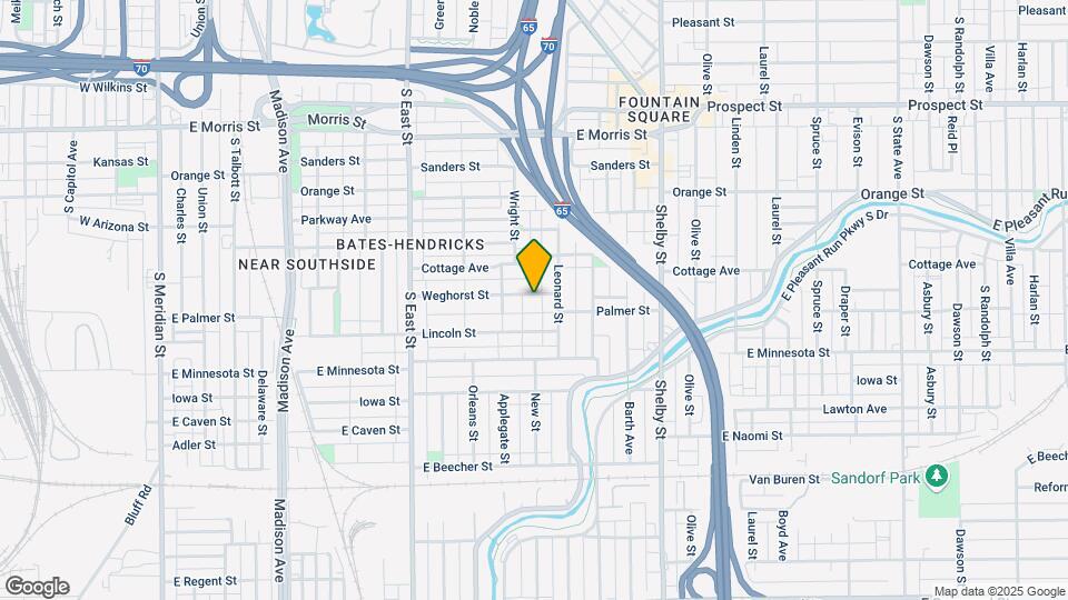 835 Weghorst St Map and Location Details