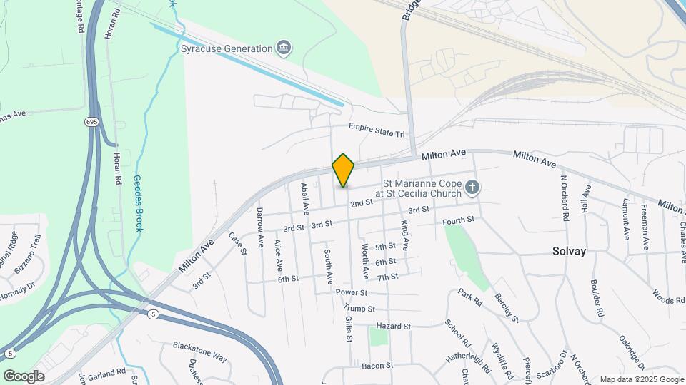 200 Center St Map and Location Details