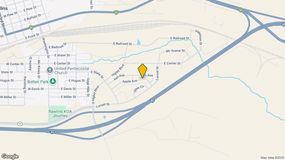 920 Apple Ave Map and Location Details