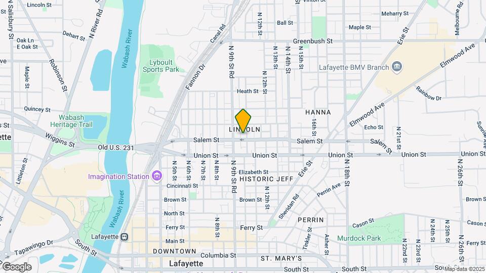 916 Salem St Map and Location Details