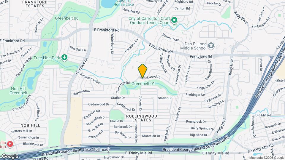 2202 Lockwood Dr Mapa y Detalles de la Ubicación