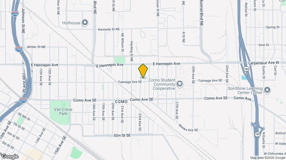 1058 23rd Ave SE Map and Location Details