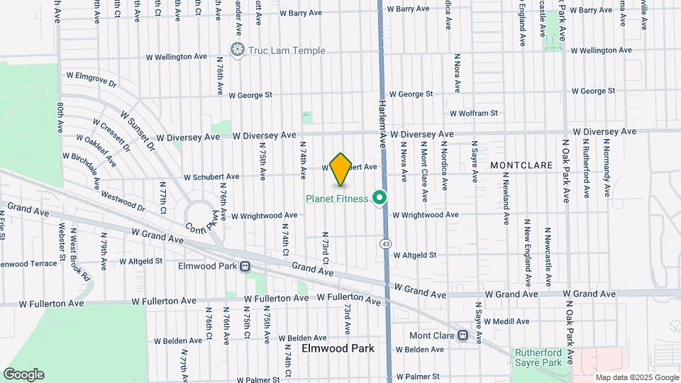 2626 73rd Ave Map and Location Details
