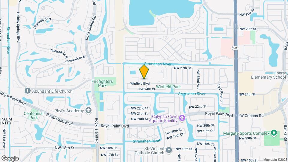 6617 Winfield Blvd Map and Location Details