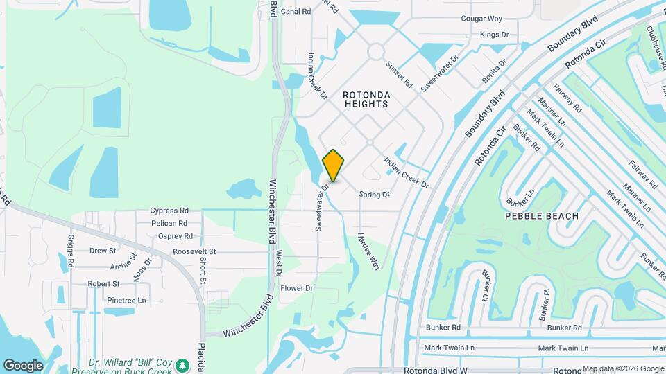 315 Sweetwater Dr Map and Location Details