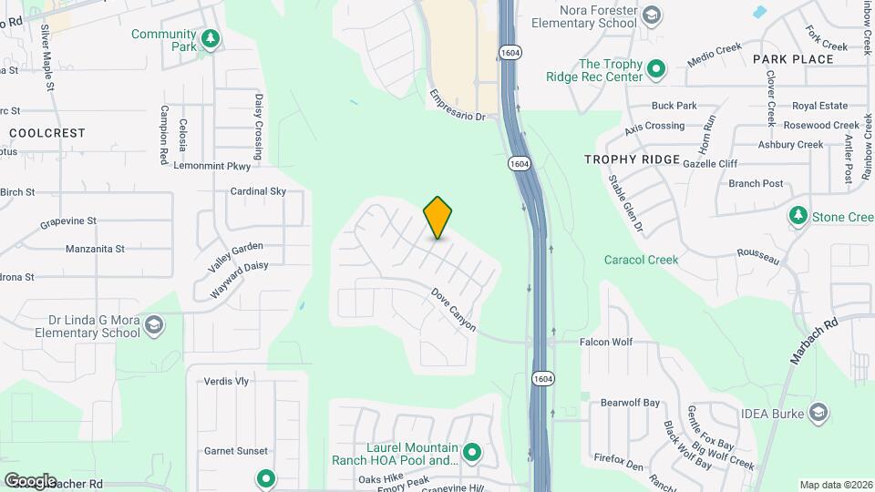 1326 Crane Ct Mapa y Detalles de la Ubicación
