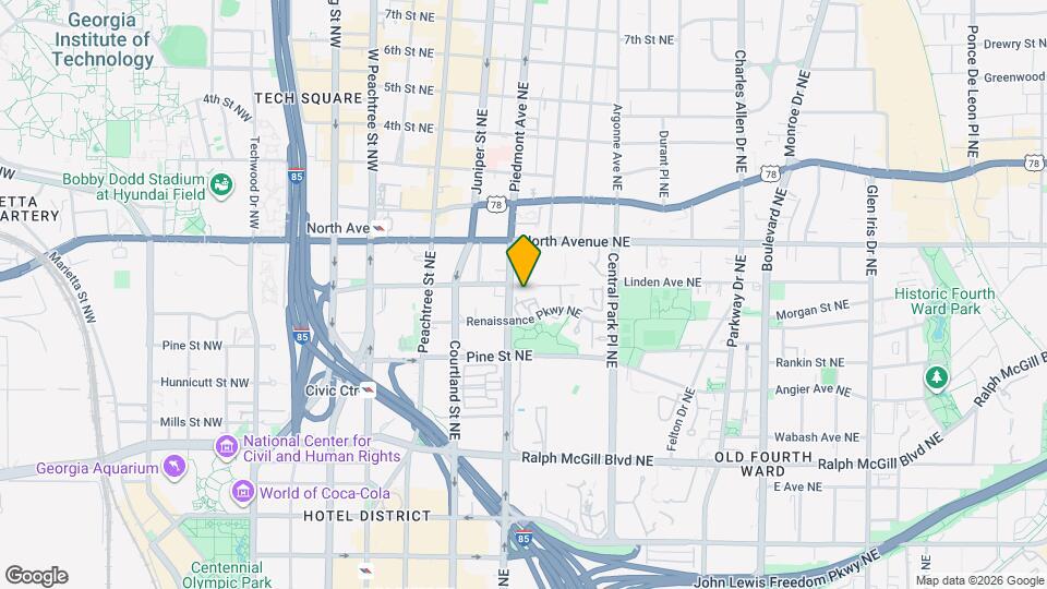 The Enclave at Renaissance Mapa y Detalles de la Ubicación