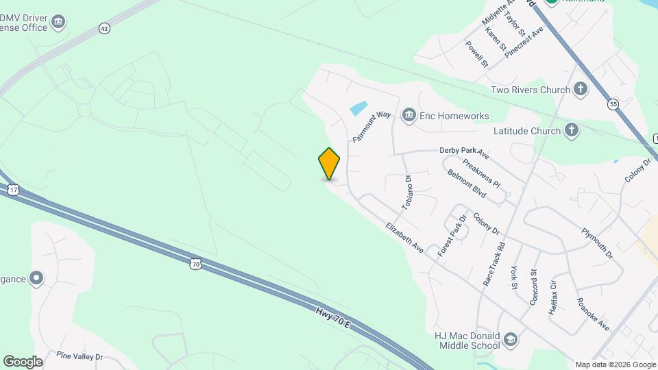 3825 Elizabeth Ave Map and Location Details