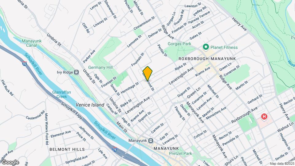 4648 Silverwood St Map and Location Details