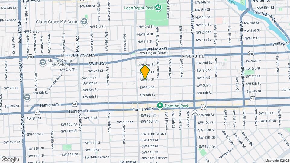 1608 SW 4th St Map and Location Details